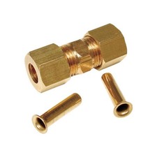 Dial 9329 Brass Evaporative Standard Compression Union 1/4 Dia. in. (Pack of 10)