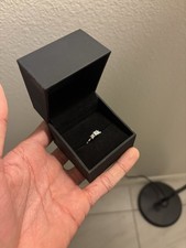 Princess-Cut Diamond Three-Stone Engagement Ring 1/4 ct tw 14K White Gold