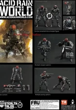 Acid Rain 1/18 Stealth Talos HR15e Action Figure In Stock Collectibles