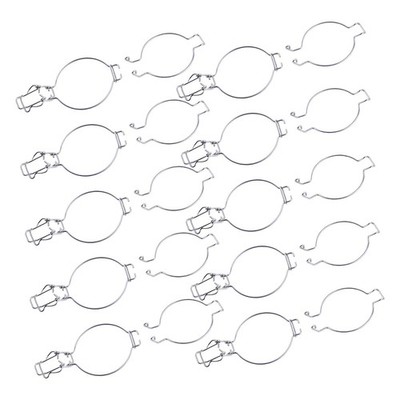 10 Pieces Glass Canning Jar Wire Clamps Fixings Wide Mouth Jar Sealed Buckle