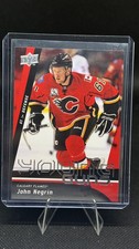2009-10 Upper Deck John Negrin Young Guns RC Rookie Card #227 Calgary Flames NHL. rookie card picture