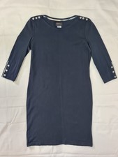 Image of Barbour Women Navy Blue Short Dress Size 8