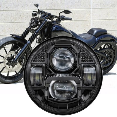 E24 84W 5,75 Zoll LED Scheinwerfer Fernlicht Abblendlicht Für Harley Davidson