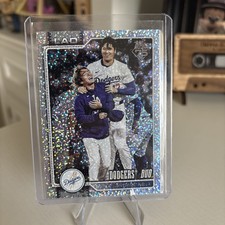 2026 Topps Series 1 Celebration Ohtani Dodgers Duo Confetti Foil
