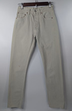 Jeans Levi's 501 Beige - Made In USA - Taille 44 - Occasion Superbe état - Coupe Straight