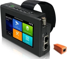 EVERSECU 5 in 1 CCTV Tester Support Up to 4K IP Camera 4 In IPS Screen