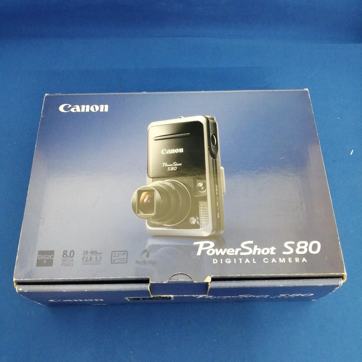 Canon PowerShot S80 Digital Cameras 8-9.9 MP Maximum Resolution