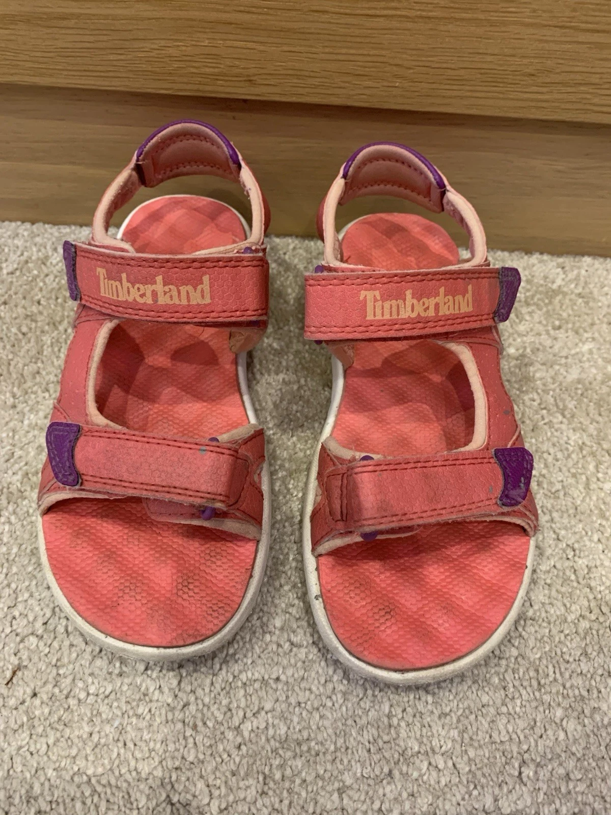 Sandali Timberland corallo bambina taglia 12 5