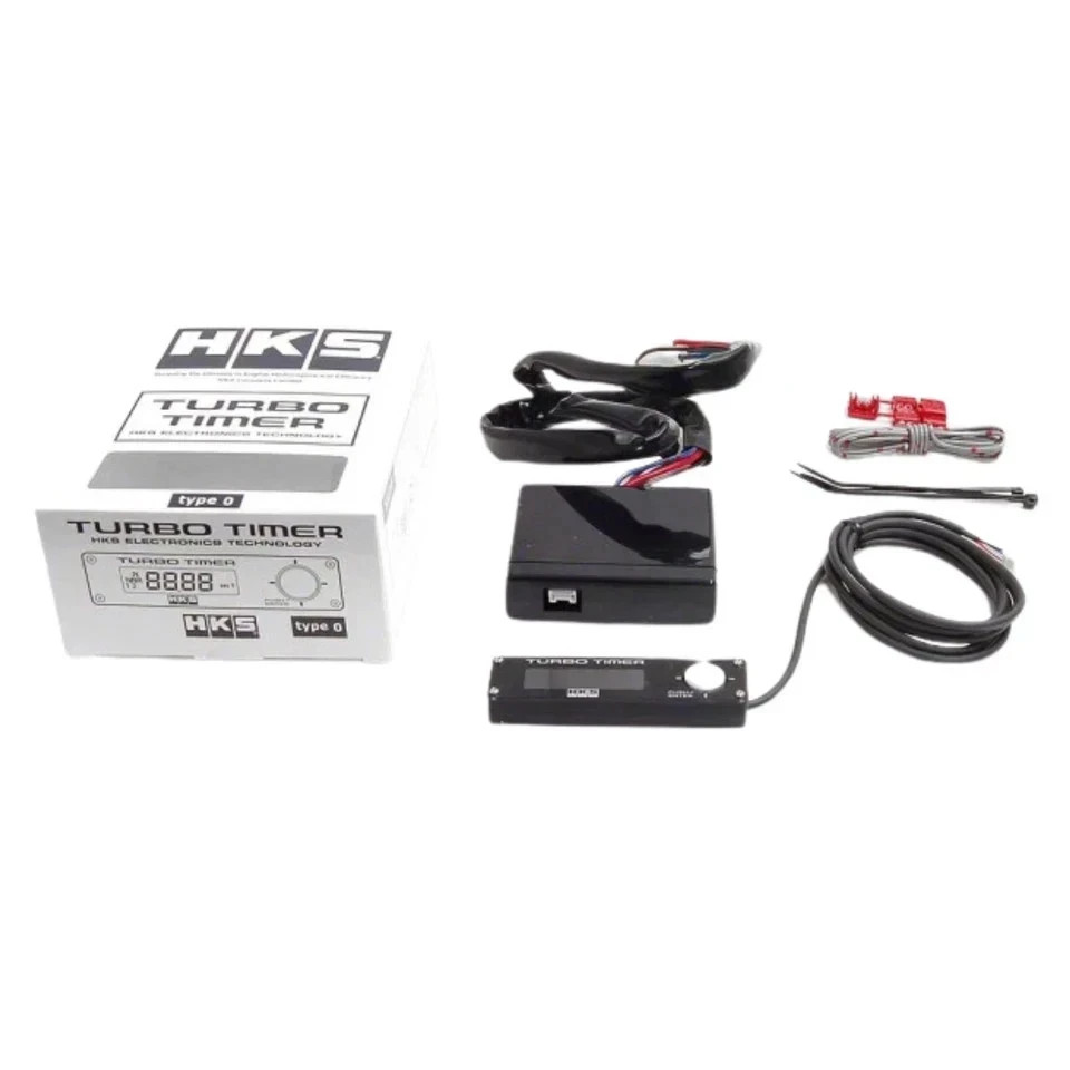 HKS Universal Auto Car Type 0 Turbo Timer with White LED Digital