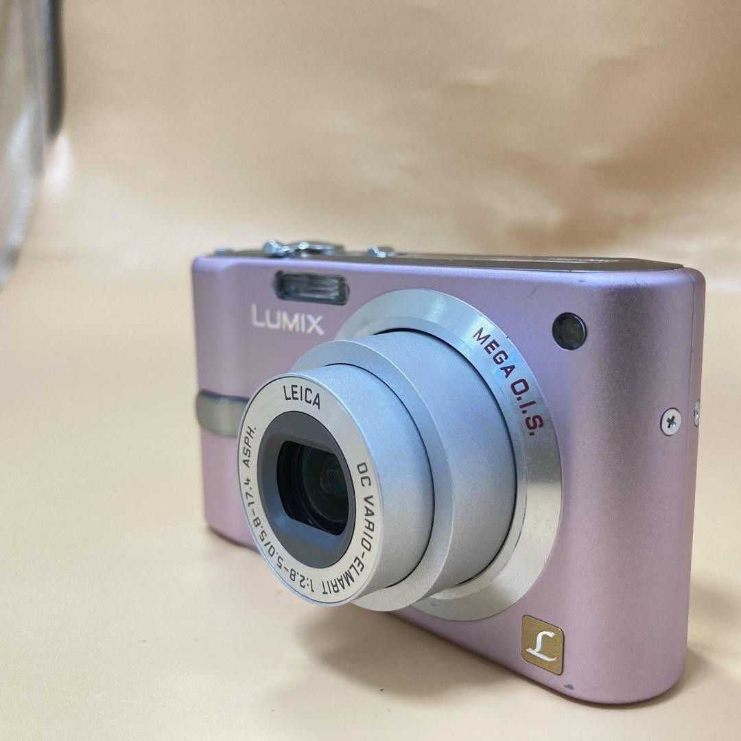 ◆完動品◆パナソニック LUMIX DMC-FS1 ピンク色 SDカード付き ◇完動品◇パナソニック LUMIX DMC-FS1 ピンク色 SDカード付き