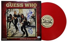 The Guess Who Signed Autographed Album Record LP ACOA