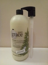 Philosophy Holiday 32 oz Super-Size Shower Gel with Pump Pure Grace NEW
