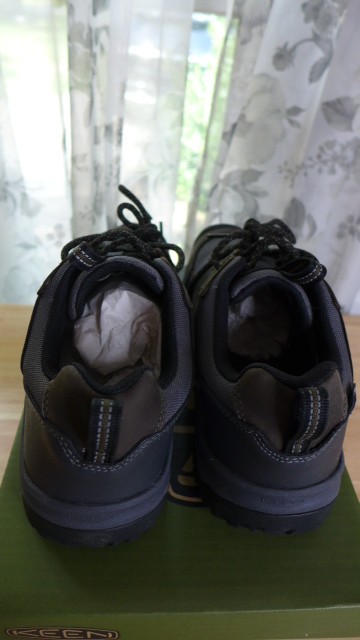 Scarpe sneakers da lavoro uomo KEEN atletiche 9 5M verdi impermeabili Hoke AllTerrain nuove con scatola