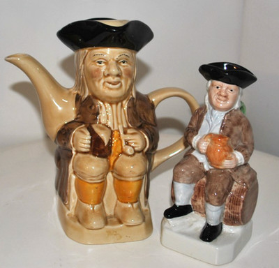 Tony Wood Studio 82 - Keramik glasiert 'Lord Howe' Kanne & Teekanne - Vintage Keramik GC
