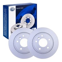 2X Hella Pagid Bremsscheiben Ø296Mm Hinten Passend FüR Bmw 1 3 54331PRO_HC