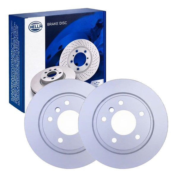 2X Hella Pagid Bremsscheiben Ø296Mm Hinten Passend FüR Bmw 1 3 54331PRO_HC-image