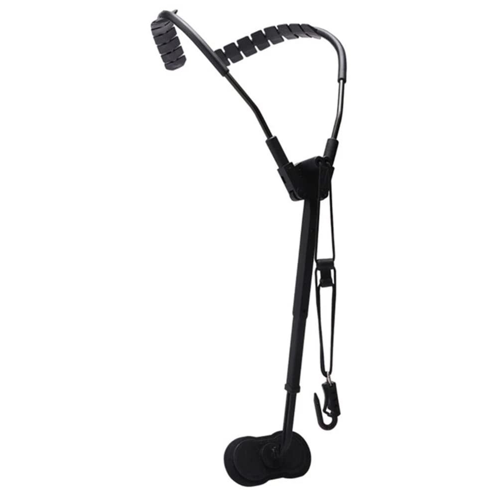 Harnais d'épaule pour saxophone ajustable en nylon noir pour soulager le dos