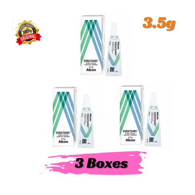 3X Alcon Duratears Ointment Lubricant Dry Eye Relief Irritation 3.5g