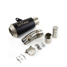 For Kawasaki Ninja 400 Ninja 500 Z400 Z500 Exhaust Tips Mid Pipe Slip On Muffler