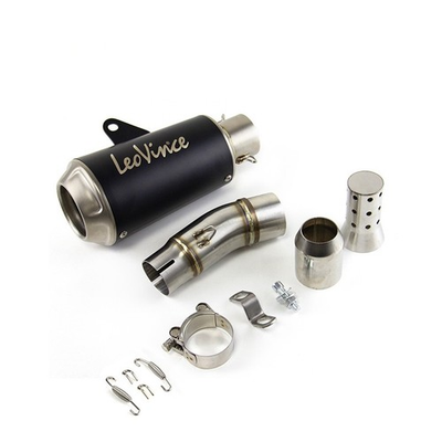 #ad For Kawasaki Ninja 400 Ninja 500 Z400 Z500 Exhaust Tips Mid Pipe Slip On Muffler $110.00