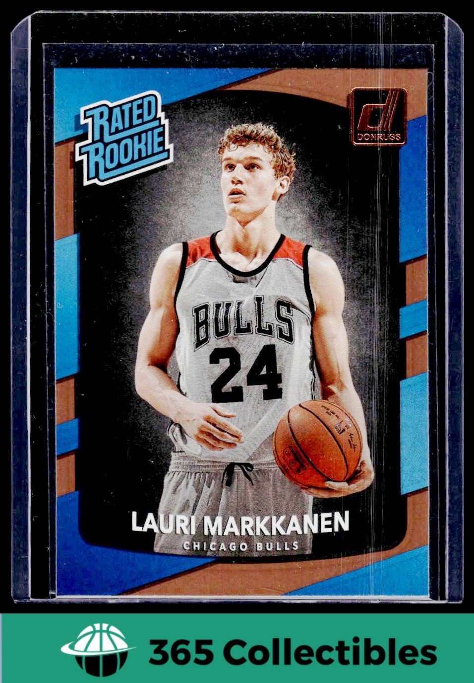 2017-18 Donruss Optic Lauri Markkanen Rookie #159 Basketball Chicago Bulls