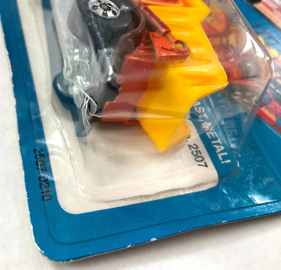 Hot Wheels DUMPIN A - Tarjeta azul vintage 1981 - naranja - Hong Kong 2507 Foto 4 de 4