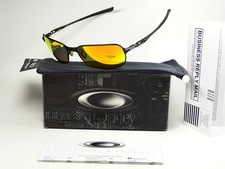 Oakley C Wire 2.0 Black Fire Sunglasses Wiretap Crosshair Big Square Conductor
