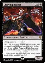 Cleaving Reaper #376 Foil Kaldheim Promos MTG