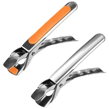 Hot Plate Clamp 2Pcs Stainless Steel Bowl Gripper Kitchen Clips