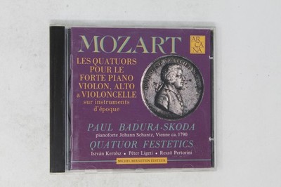 Mozart Les Quatuors Pour Le Forte Piano Violon Alto & Violoncelle CD