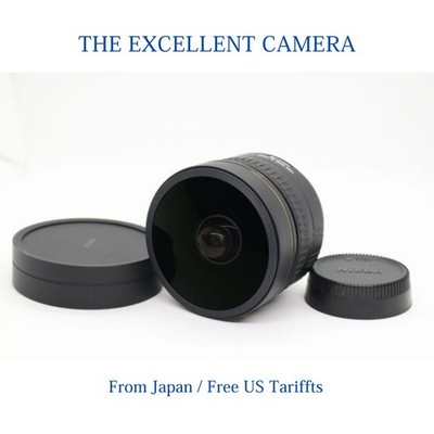 [MINT+++] Sigma 8mm F/3.5 EX DG FISHEYE Wide Angle Lens Nikon F Mount From JAPAN