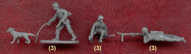 Waterloo 1815 1/72 AP027 SEGUNDA GUERRA MUNDIAL Marines de Estados Unidos (Guerra del Pacífico) caja x10 (sin caja original) Foto 4 de 4