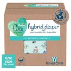One Pampers Pure Hybrid Reusable Cloth Diaper Cover Pick Pattern color 8-35 Lb