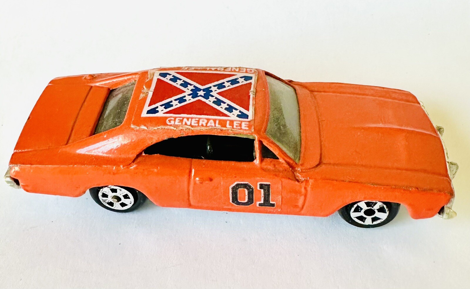 Lot De 2 Voitures Ertl 1981, General Lee Et Cadillac De Boss Hogg, Dukes Of Hazzard