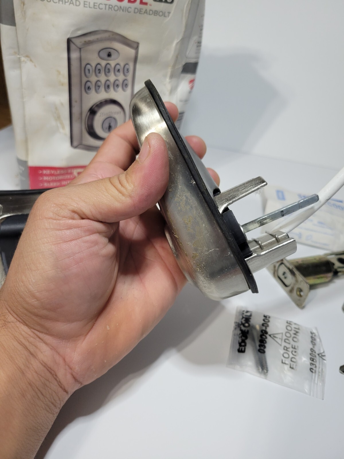 Kwikset Smart Code 913 Keyless Entry Electronic Keypad Deadbolt Used