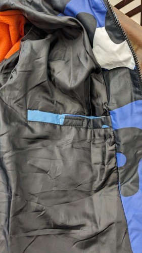 Members Only x Nickelodeon Chuckie Blue Puffer Jacket Size XL - Picture 14 of 16