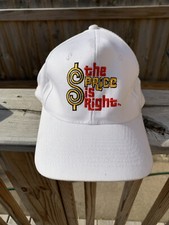 Bob Barker The Price Is Right White Snapback Hat Cap Vintage Original