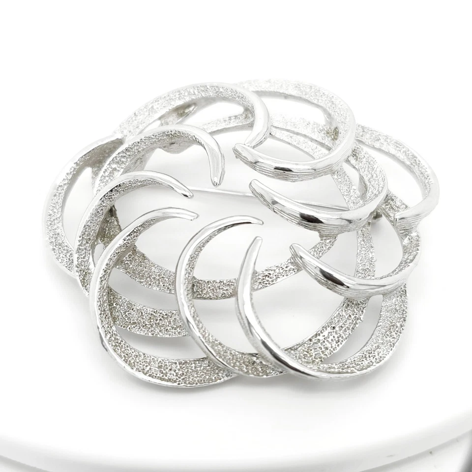 SPILLA firmata SARAH COVENTRY placcato  argento - Immagine 3 di 4