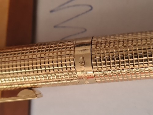 Sheaffer White Dot Gold Electroplated Fountain Pen with Pen 14K (.585) Nib - 第 10/24 張圖片