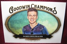 2020 UPPER DECK GOODWIN CHAMPIONS #76 JAMES HOLZHAUER TV PERSONALITY NM-MT+