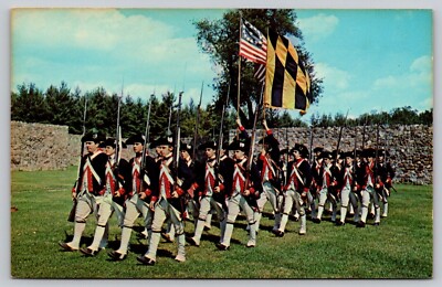 First Maryland Regiment Headquarters Fort Frederick Maryland   UNP Postcard h1