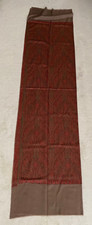Vintage Indian Pashmina Wool Scarf - Red