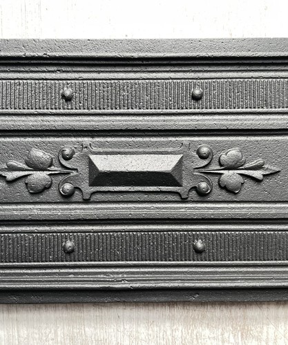 Placa de horno antigua estufa de fundición placa de chimenea horno horno de piso pieza de horno Gründerzeit - Imagen 3 de 5
