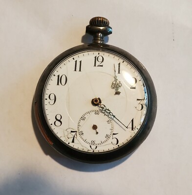 800 Silver Swiss 53mm Open Face Quarter Repeater c. 1900 Running