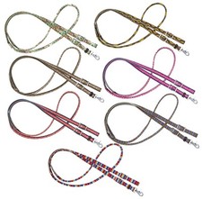 Contest Reins - Round Braided Reins - Choose from 7 Patterns