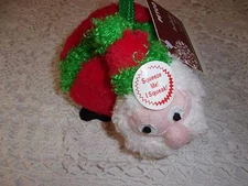 Tennis Ball SANTA Dog Toy Plush Pet Petco Christmas Holiday new 