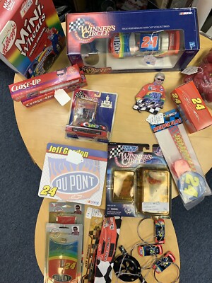 jeff gordon collection lot. Some Is New And Some Is Used. Books, Diecast Cars