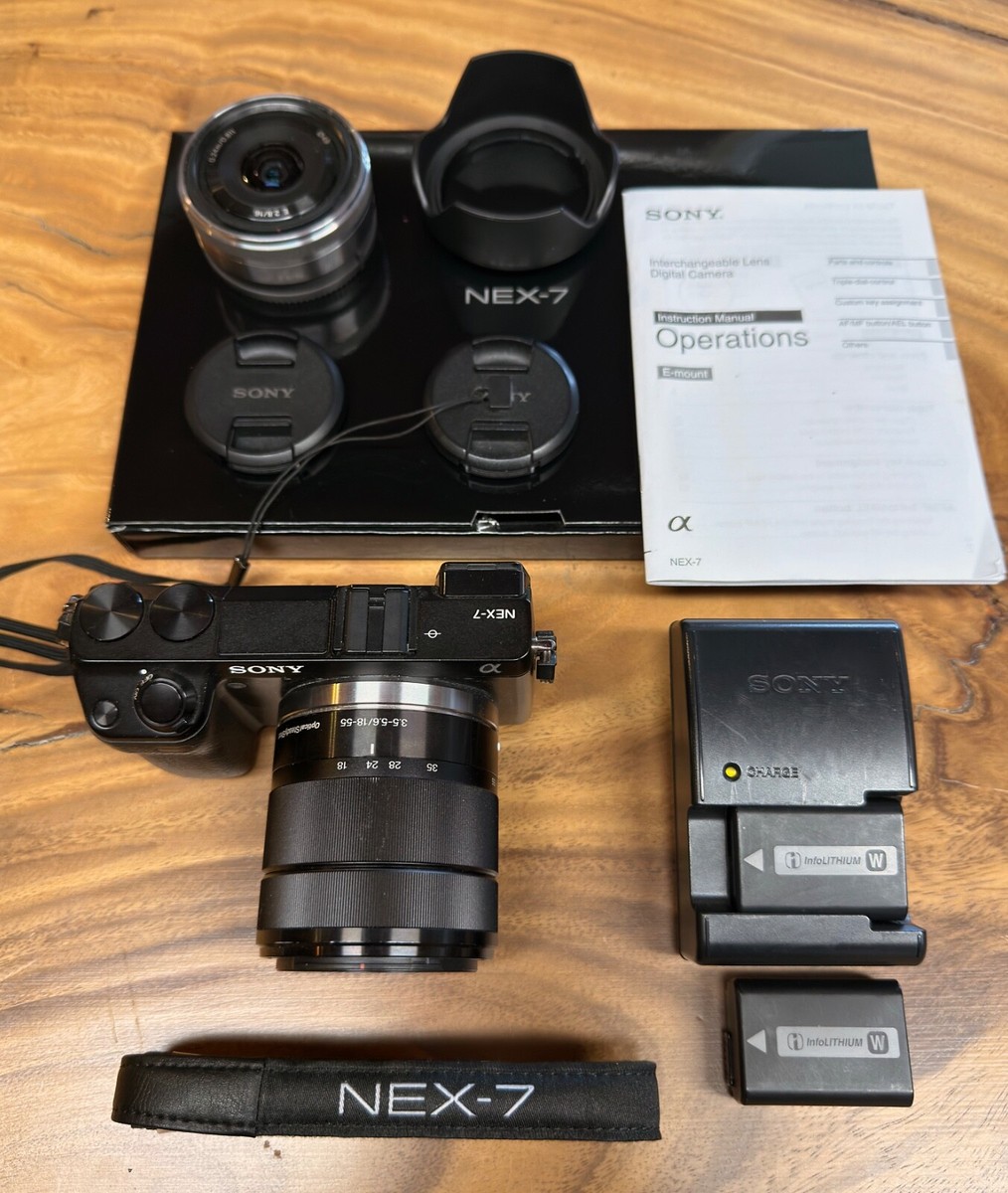 SONY NEX-7 18-55mm レンズ付き Amazon.com : Sony NEX-7 24.3 MP Mirrorless Digital Camera
