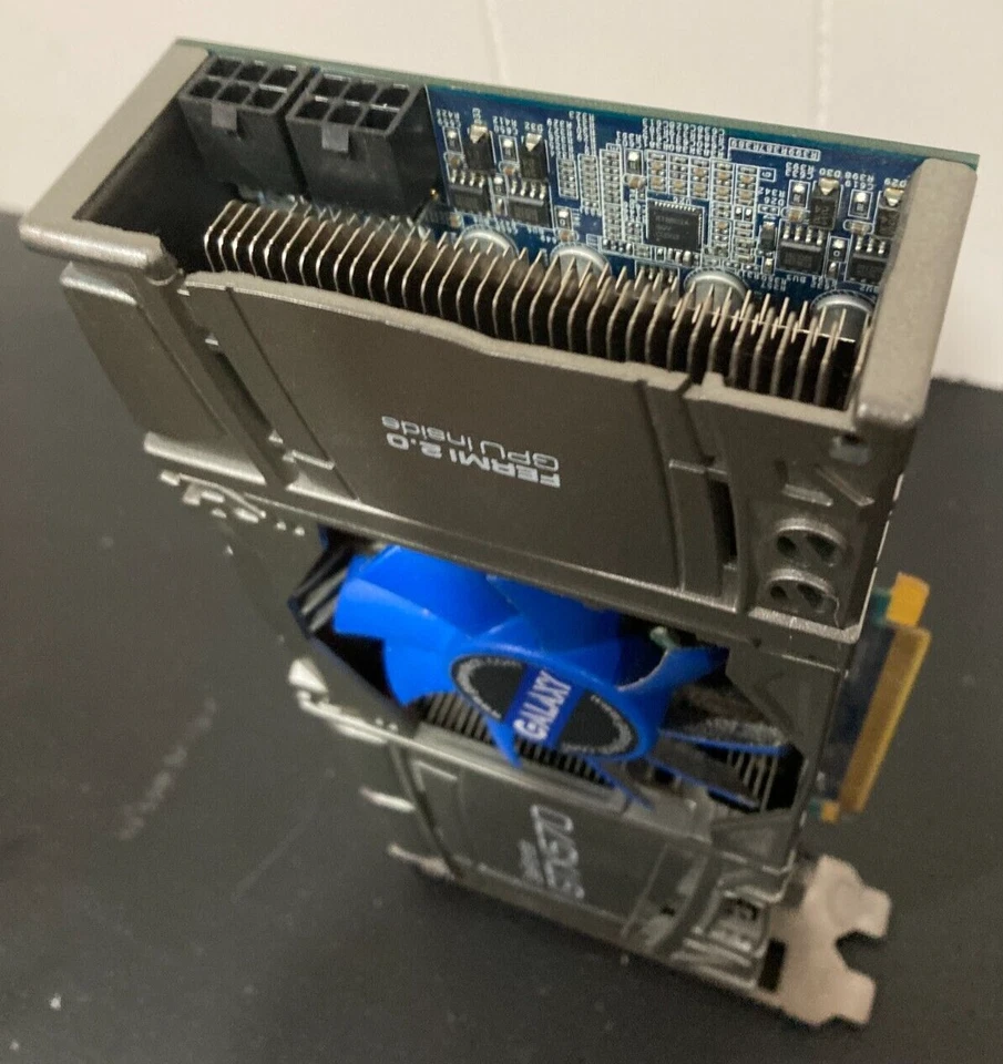 Galaxy NVIDIA GeForce GTX 570 (57NKH3HS4GXK) 1.25GB GDDR5 Graphics adapter - Image 3 of 4