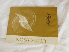 Vintage 2 Pr. ULTRASON Demi Toe Stockings Size 9M New in Box Ocean Spray